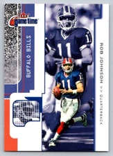 2001 Fleer Game Time #94 Rob Johnson Buffalo Bills