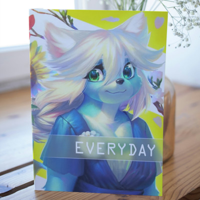 Everyday Kemono Furry Art Book Aruurara NightSprings A4/40P Doujinshi Comitia121