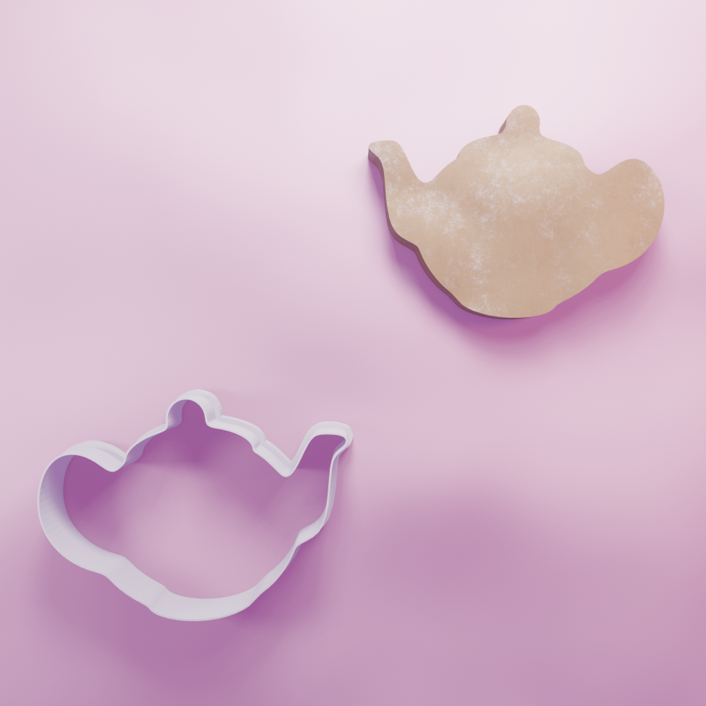 Fancy Teapot Cookie Cutter eBay
