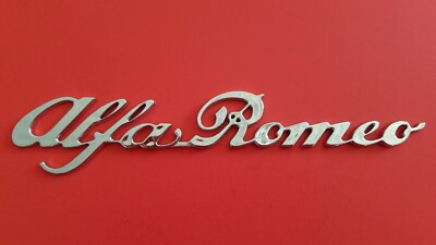 Alfa Romeo Series 4 Spider 91-94 - 164 Rear Script Emblem - (Glue on)