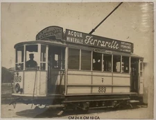MILANO TRAM MONFORTE INDEPENDENCE LINE LARGE PHOTO ADVERTISING FERRARELLE