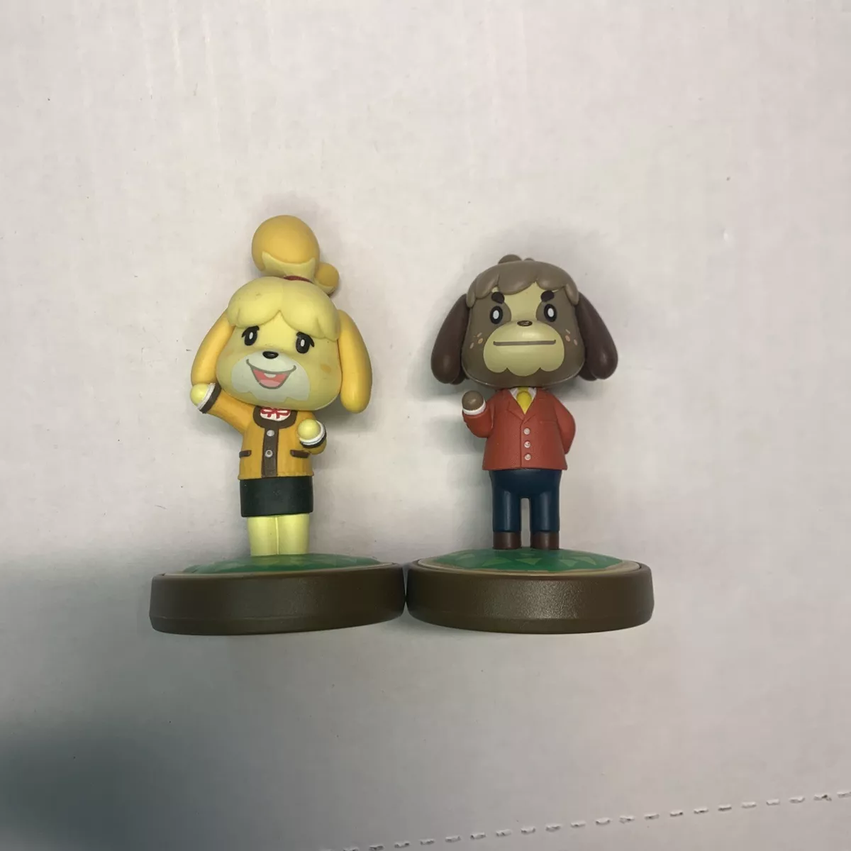 Isabelle Digby Animal Crossing New Horizons Amiibo Figure Lot