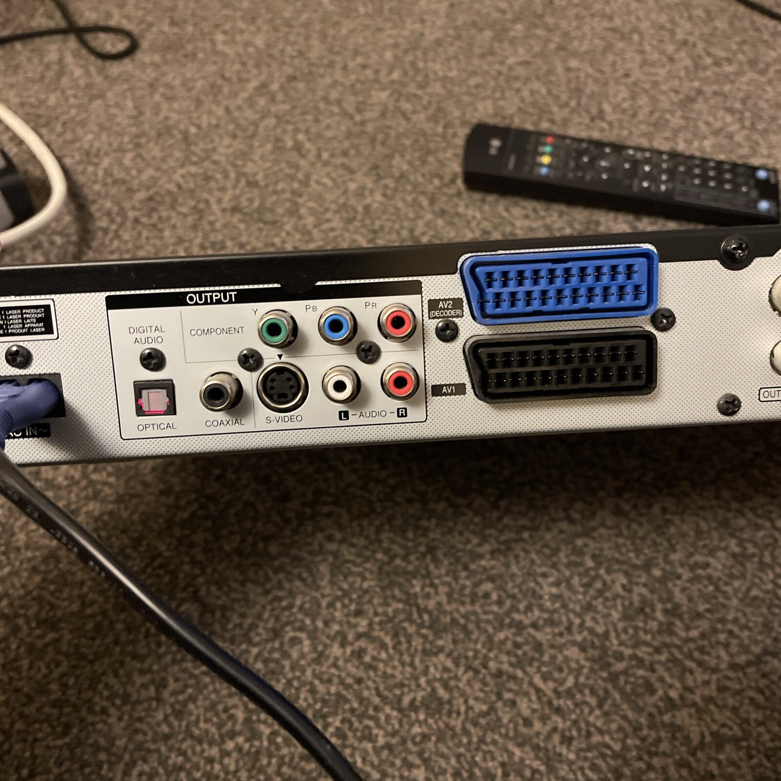 LG DRT389H DVBT DVD Recorder Freeview HDMI Black Working With Remote