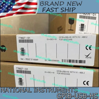 New Sealed NI GPIB-USB-HS National Instrumens Interface Adapter controller IEEE
