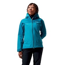 Berghaus Ladies Highland Storm 3l Waterproof Jkt Dk.turq Size 12 Rrp £250 New.43