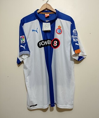 Espanyol Home Shirt 2014 2015 Mint Puma Camiseta RCD Jersey BNWT