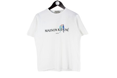 authentic MAISON KITSUNE T-Shirt white Size women