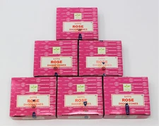 Satya ROSE Incense Cones Bulk 6 x 12 (72) Wholesale Lot Satya Sai Baba