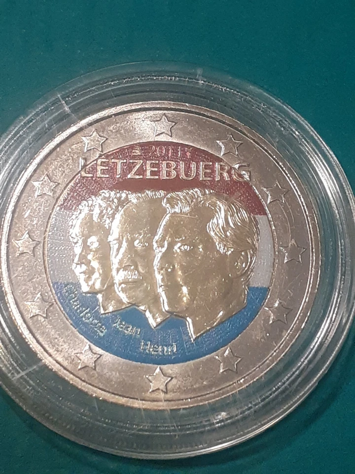 2011 - 2 EURO C0ULEUR --- LUXEMBOURG / JEAN LIEUTENANT - Photo 1/1