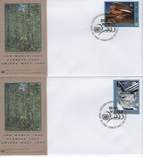 NATIONS UNIES - New York Yvert n° 819/820 FDC