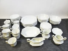 Johnson Bros Heritage White Plates, Bowls, Creamer, Sugar Bowl SOLD BY THE PIECE