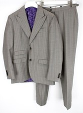 SUITSUPPLY La Spalla / Brescia Suit Men's UK 38 / UK 36S Wool Pinstriped 2 Piece