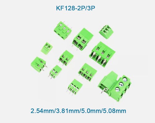 KF128-2/3P Terminal Block Screw Type Spliceable Terminal Post 2.54/3.81/5.0/5.08 - Picture 2 of 10
