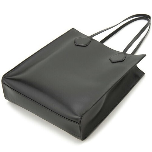 Lancel Essential Vertical Tote Bag Handbag Purse Leather in Black USED Good Cond - Picture 5 of 7