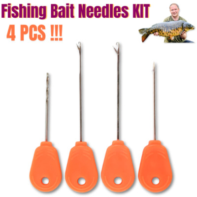 Bait Needle Drill Kit Carp Fishing Hair Rig Tool Set for Boilies Needle CARP UK