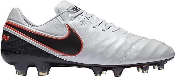 Nike 819177 001 Tiempo Legend VI FG Soccer Cleats White Nike 819177 001 Tiempo Legend VI FG Soccer Cleats White