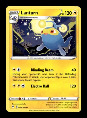 Pokemon Evolving Skies LANTURN 053/203