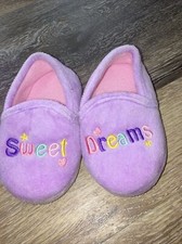 Wonder Nation Baby Girl Slippers Sweet Dreams - Size 5-6
