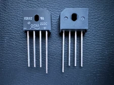 2Pcs KBU8J-E4/51 KBU8J Vishay Single Phase Bridge Rectifier 600V 8A KBU 1Vf