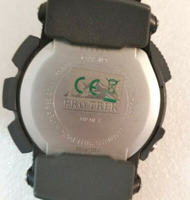 （美品）CASIO PROTREK PRW-2000Y CASIO PRO TREK PRW-2000Y Tough Solar Case has scratches