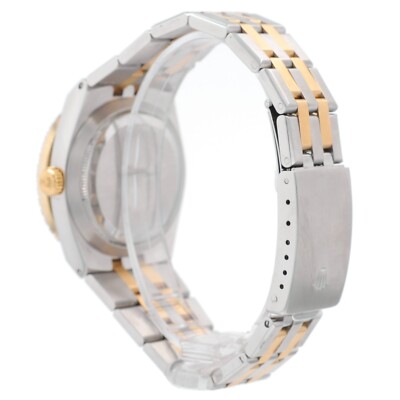 Rolex Datejust 17073 Two-Tone 18KY & SS White Diamond Dial & Bezel