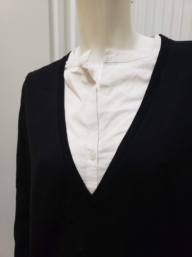Tommy Hilfiger Women's Cornell Sweater & Button-Up Shirt Size S/P - Picture 3 of 14