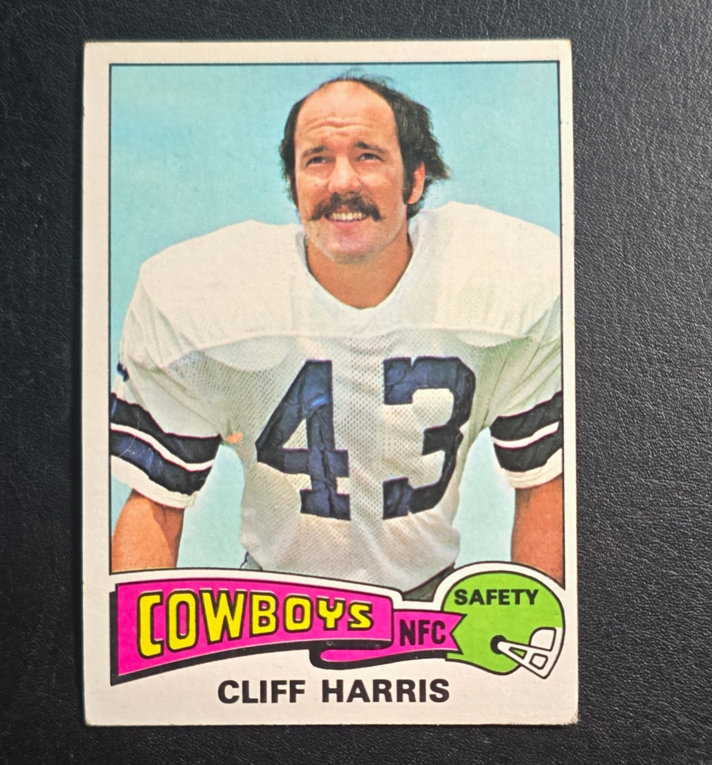 Topps 1975 Topps Cliff Harris Dallas Cowboys #490 Rookie Base Football Card