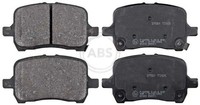 Bremsbelagsatz Scheibenbremse A.B.S. 37581 FüR Opel GT M07 G67 Chevrolet HHR