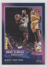 2017-18 Panini Donruss Retro Series Gary Payton #6 HOF 2u3
