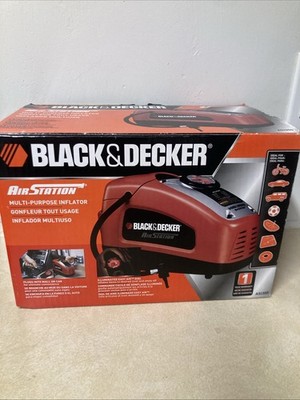 Black & Decker ASI300 Air Station Auto PSI Multi Purpose Inflator Max 160 PSI