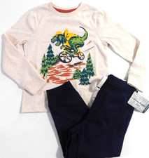 Tommy Bahama Boy's Outfit T-Shirt Sweatpants Navy Blue XS/4 NEW