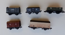 5 N-gauge wagons - 5 peco and 1 Graham Farish
