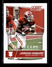 Jordan Howard RC: 2016 Score Scorecard Parallel Rookie Card #356. rookie card picture