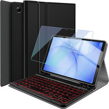 Backlit Keyboard Case for Galaxy Tab A11 Plus/A9 plus 5G 11 Inch 2025/2023 wit
