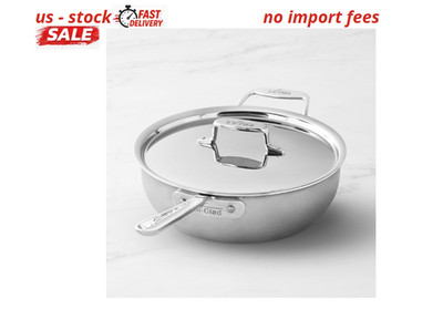 All-Clad D5  Stainless-Steel Essential Pan 4-Qt.