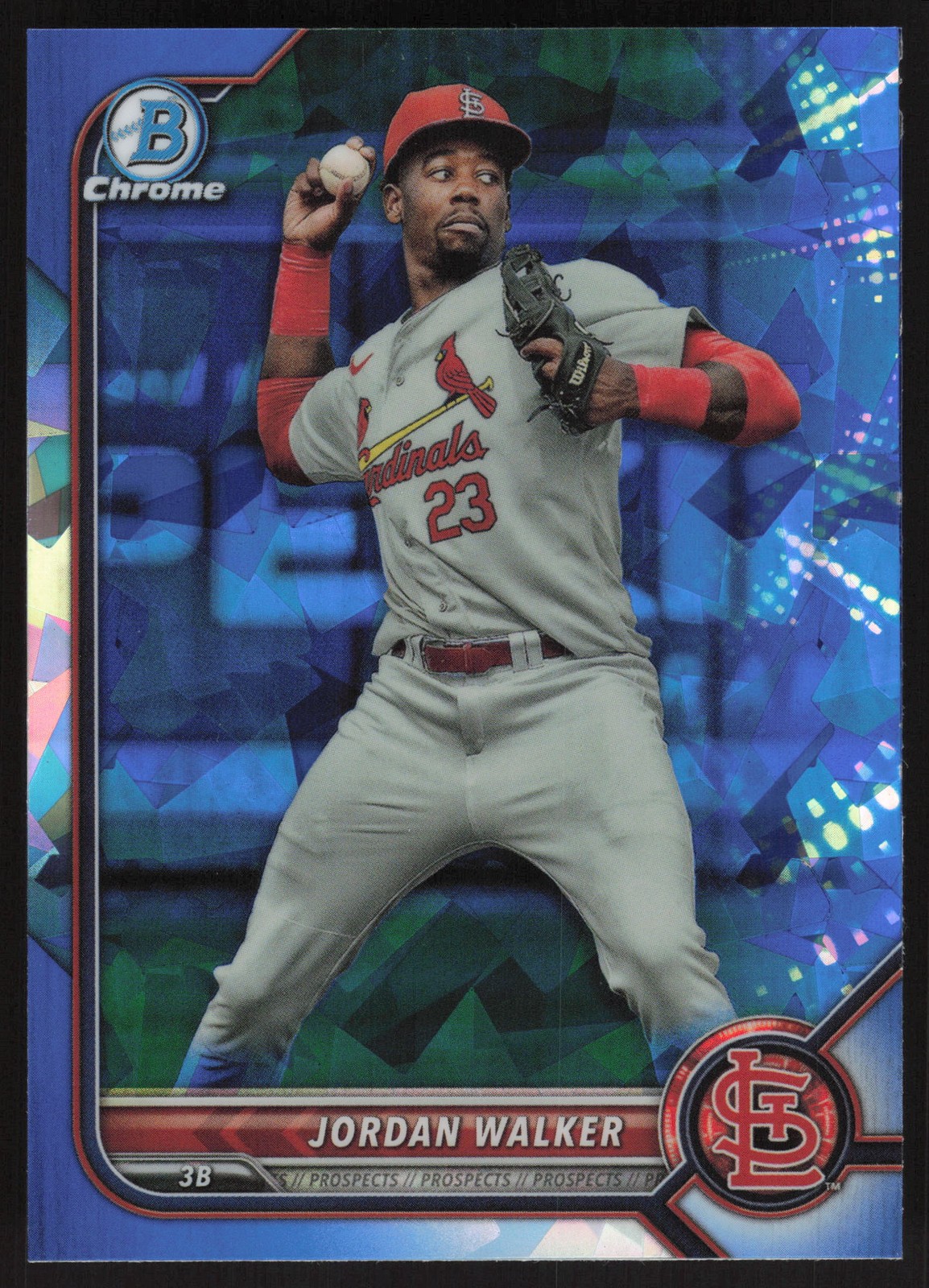 2022 Bowman Draft Sapphire Edition #BDC-36 Jordan Walker