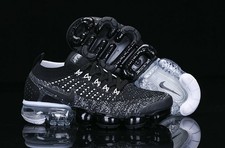 Nike Air VaporMax Flyknit 2 black/white men's shoes US SIZE 8-11