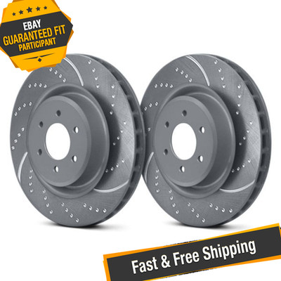 EBC 3GD Series Sport Dimpled & Slotted 1-Piece Brake Rotors for 14-18 Acura MDX