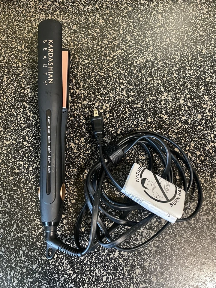 Kardashian Beauty Plancha de Peinado Cerámica Negra 1" - (KGF1002) - Plancha Plana,  Foto 2 de 4