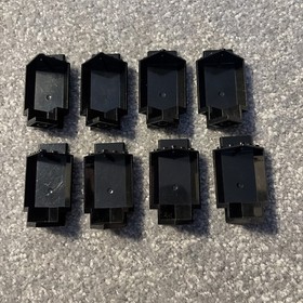 B-1 Lego Lot 8 Black Corner Panel 3 x 3 x 6 2345 6085 6066 6077 6071 6075