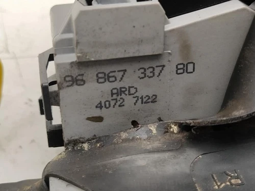 9686733780 Cerradura Puerta Trasera Derecha para CITROEN C4 BERLINA Cool 2442497 - Imagen 8 de 9