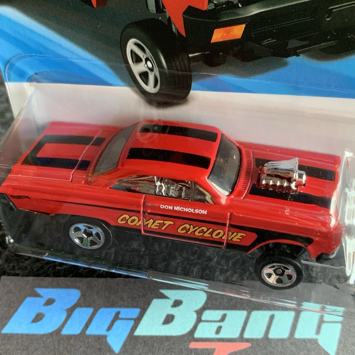 Hot Wheels 65 Mercury Comet Cyclone Red #191 Mainline 2026 Case H