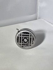 Lufkin Aristocrat Vintage Metal Tape Measure Silver Black 1930s