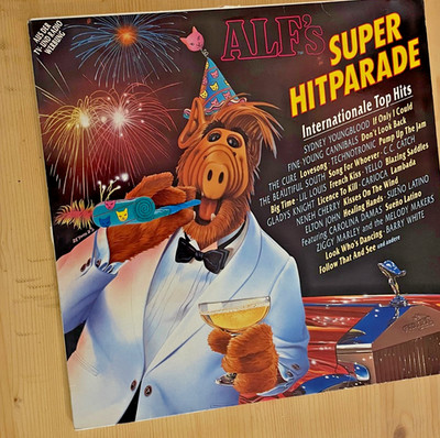 KULT-TOP-LP-ALF´S SUPER HITPARADE-PARTY-GEBURTSTAG-GESCHENK-80/90ZIGER JAHRE-