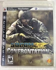 SOCOM US Navy Seals Confrontation Sony Playstation 3 PS3 Complete in Box CIB