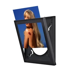 Show & Listen Album Cover Display Frame, Flip Frame Displays Vinyl Records, 1...