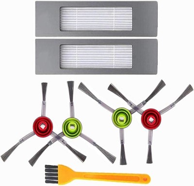 Replacement Accessories for Ecovacs DEEBOT 2pcs side brushes+ filters 