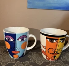 Ritzenhoff My Darling Michael Sieger Germany Set Of 2 Mugs 