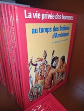 lot Vintage 23 livres La VIE PRIVEE des HOMMES  Hachette Jeunesse années 80/90