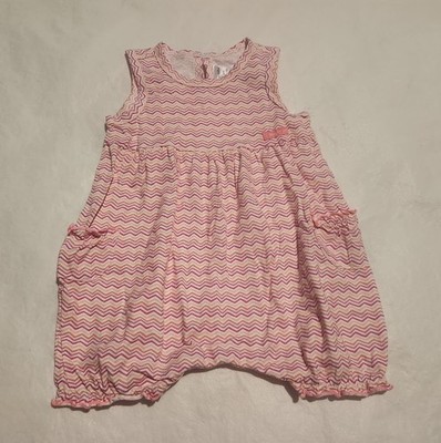 NWT Naartjie ZIg Zag Print Bubble Romper 1PC 12-18 Months Baby Girl